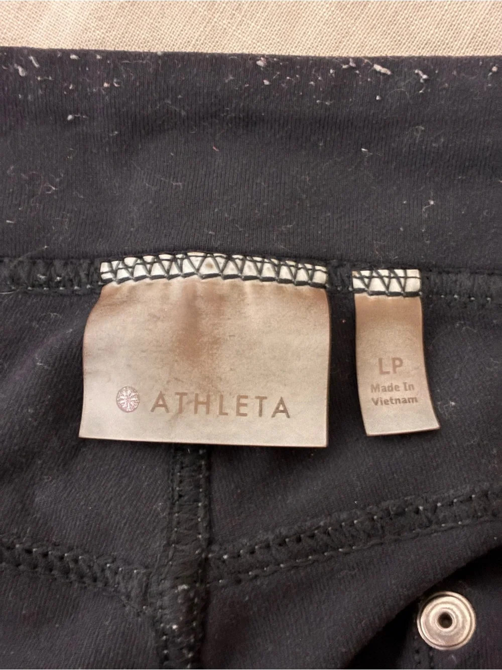 Athleta black mid